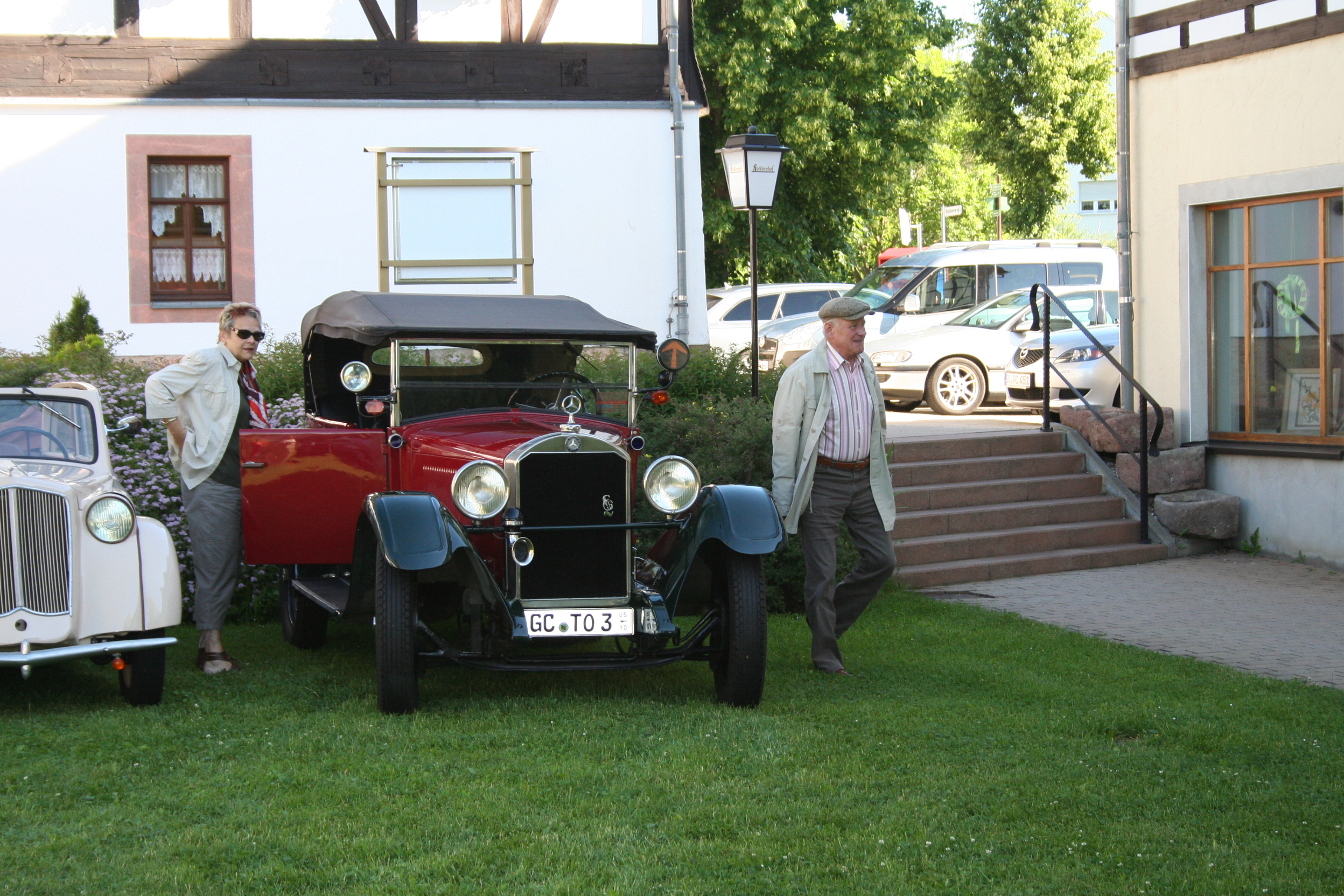 Karte mit Rückfahrt